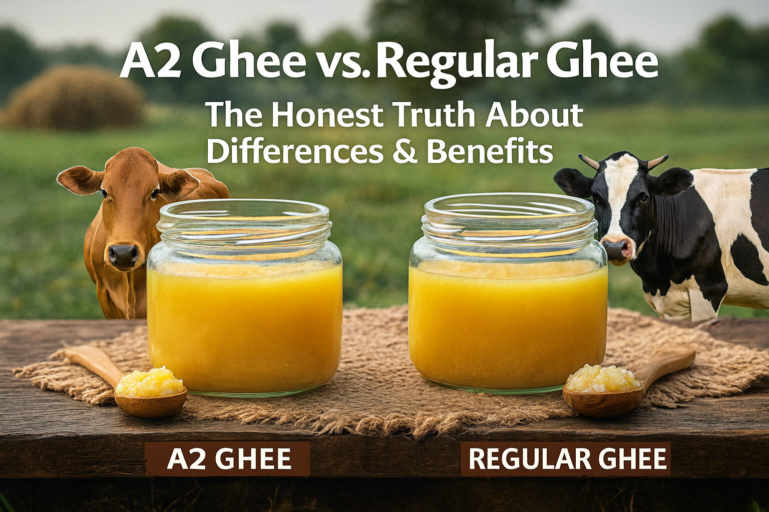 A2 Ghee vs. Regular Ghee: The Truth About Differences and Benefits